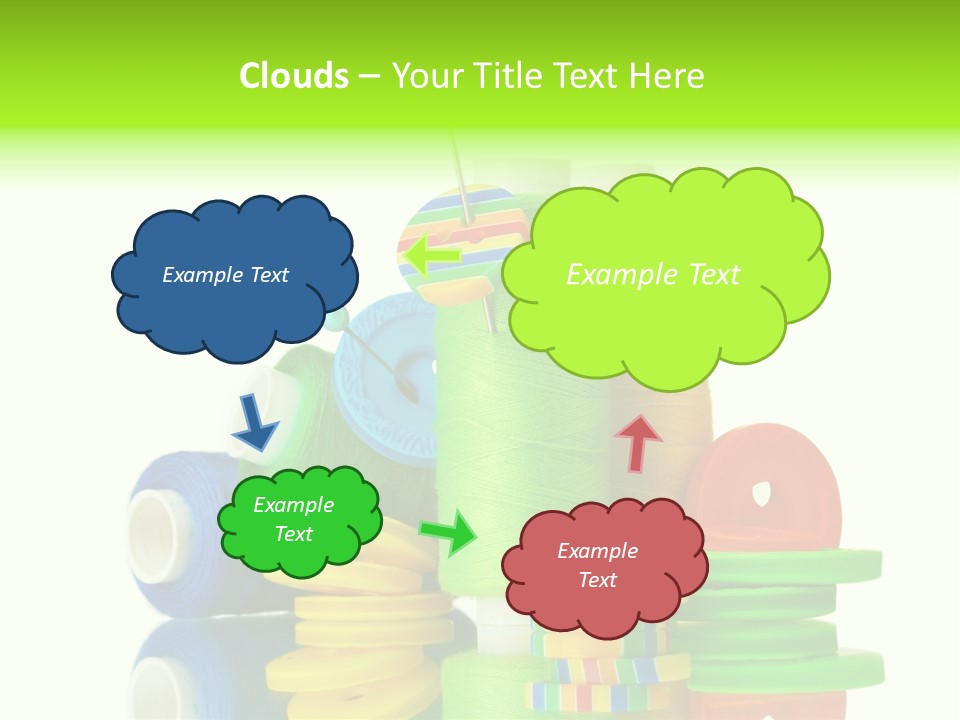 Tailor Stitch Sewing PowerPoint Template