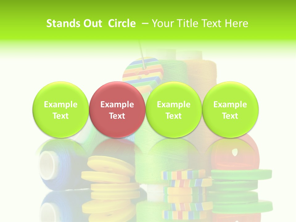 Tailor Stitch Sewing PowerPoint Template