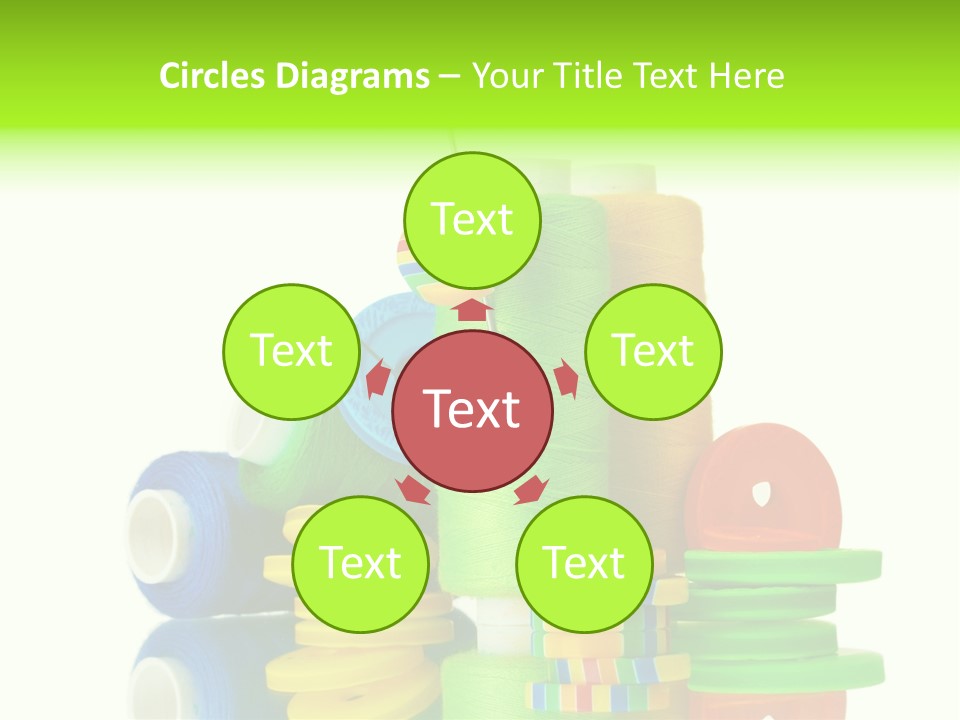 Tailor Stitch Sewing PowerPoint Template