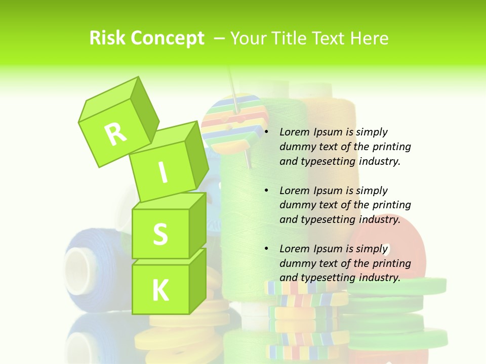 Tailor Stitch Sewing PowerPoint Template