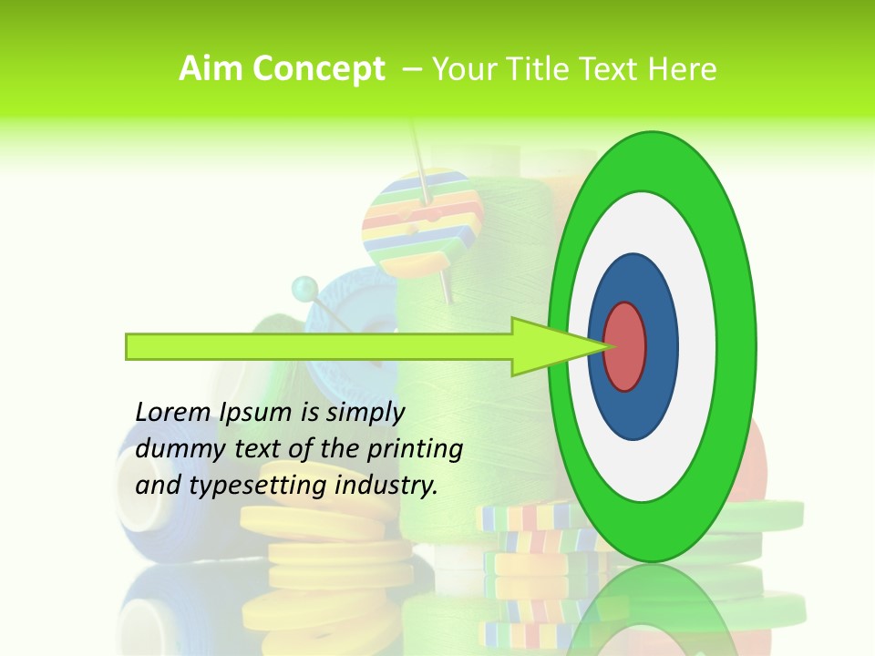 Tailor Stitch Sewing PowerPoint Template