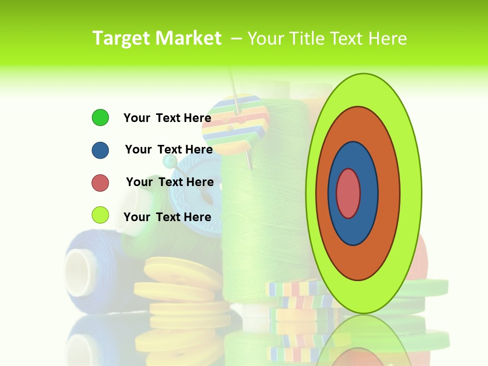 Tailor Stitch Sewing PowerPoint Template