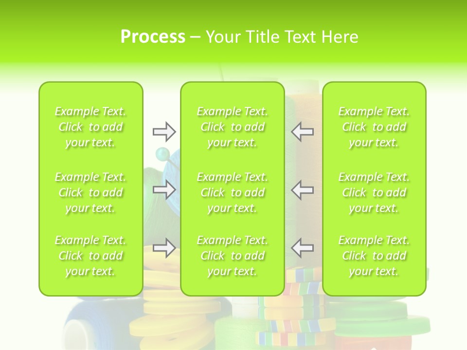 Tailor Stitch Sewing PowerPoint Template