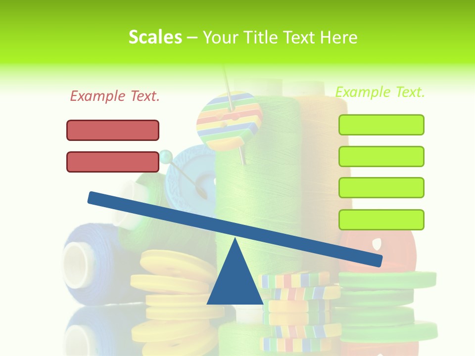 Tailor Stitch Sewing PowerPoint Template