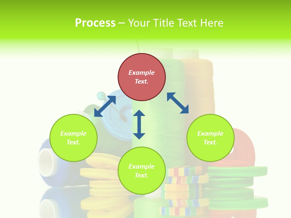 Tailor Stitch Sewing PowerPoint Template