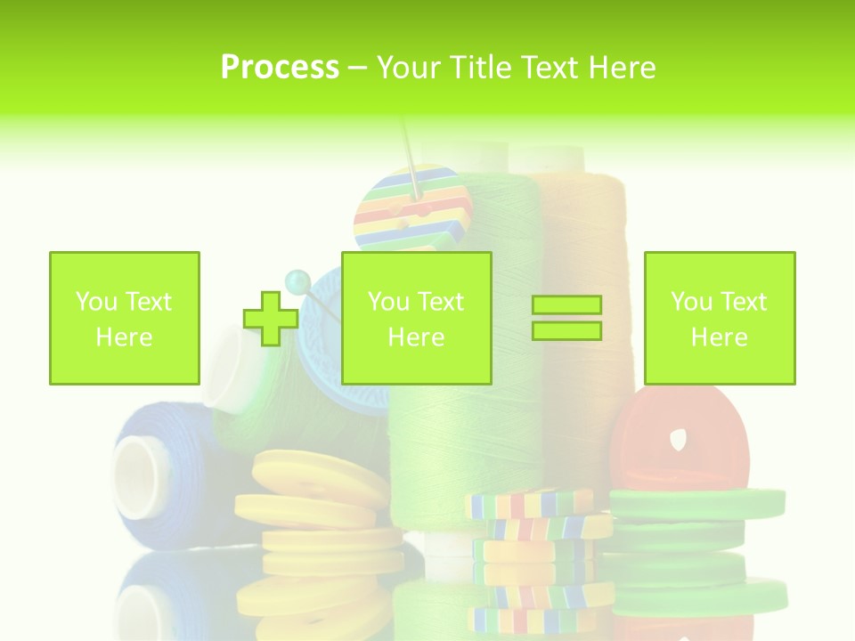 Tailor Stitch Sewing PowerPoint Template