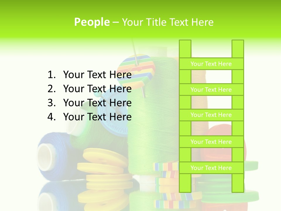 Tailor Stitch Sewing PowerPoint Template