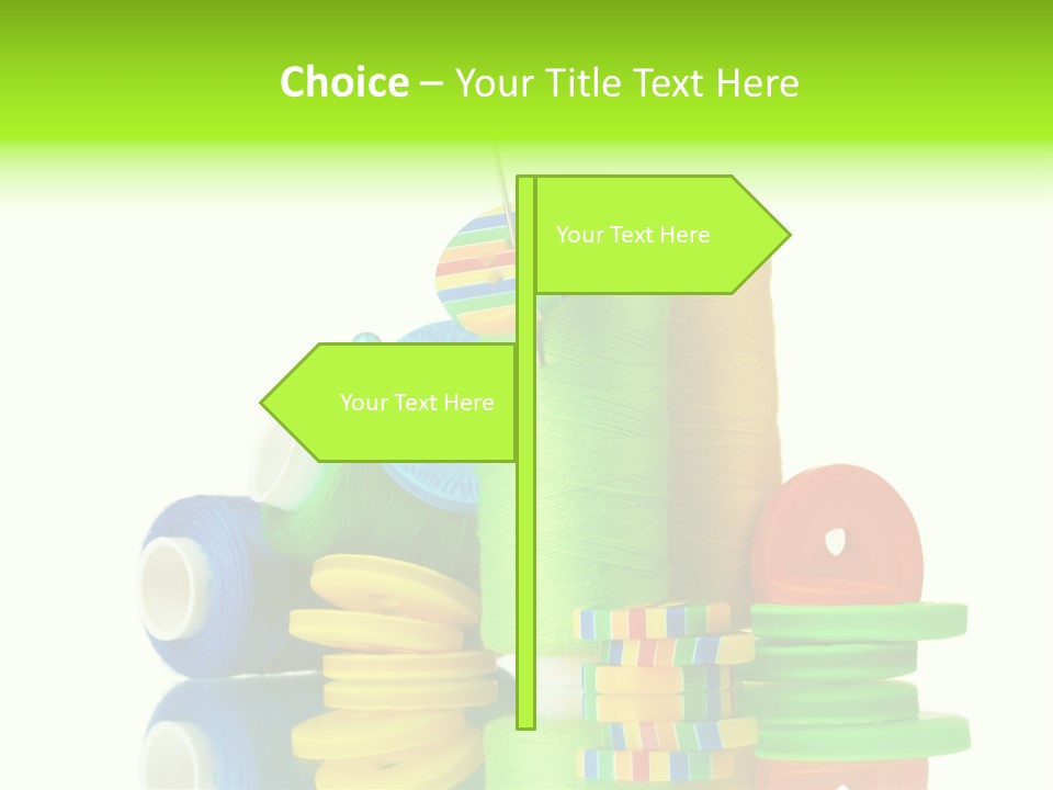 Tailor Stitch Sewing PowerPoint Template