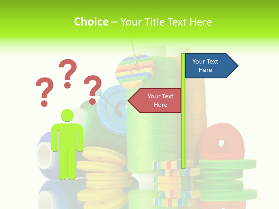 Tailor Stitch Sewing PowerPoint Template