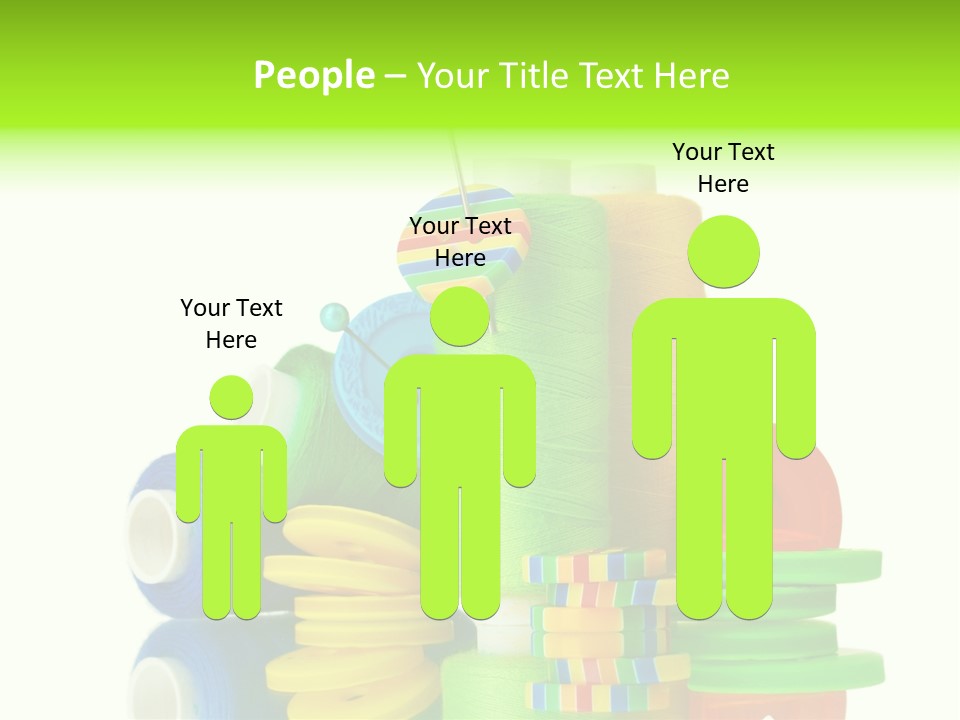 Tailor Stitch Sewing PowerPoint Template