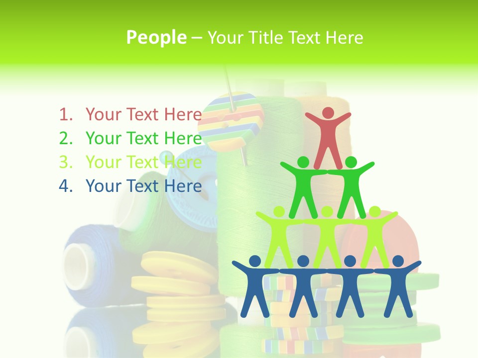 Tailor Stitch Sewing PowerPoint Template