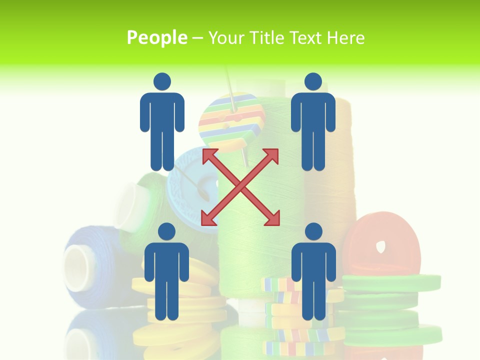 Tailor Stitch Sewing PowerPoint Template