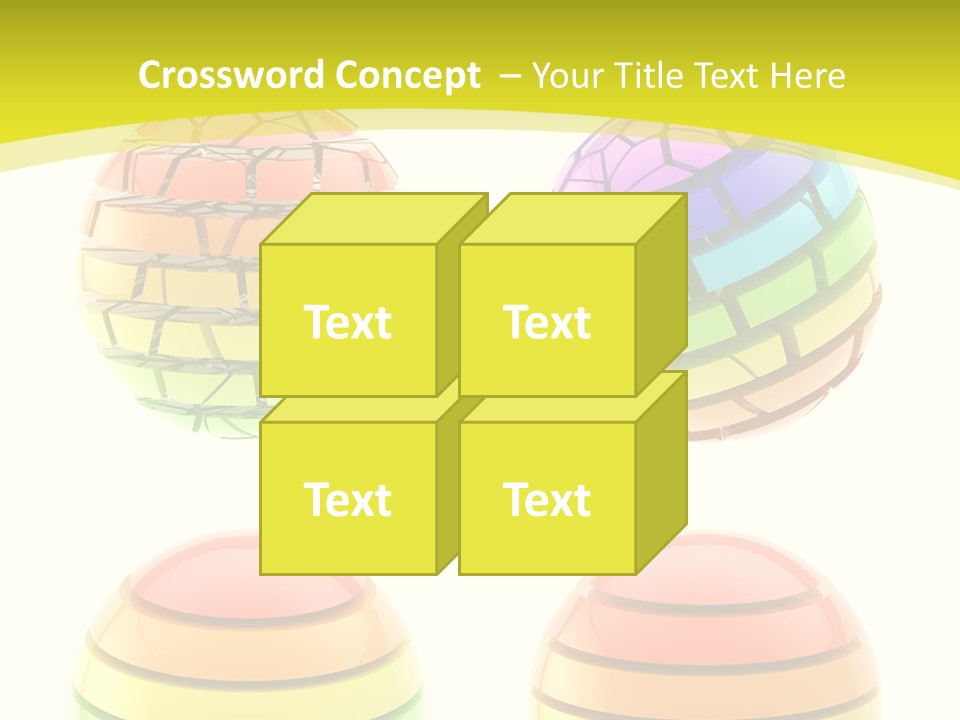 Psychology Segments Levels PowerPoint Template