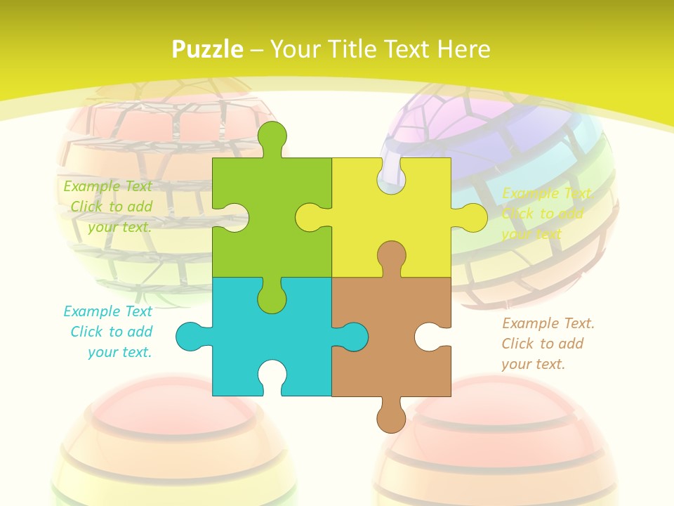 Psychology Segments Levels PowerPoint Template