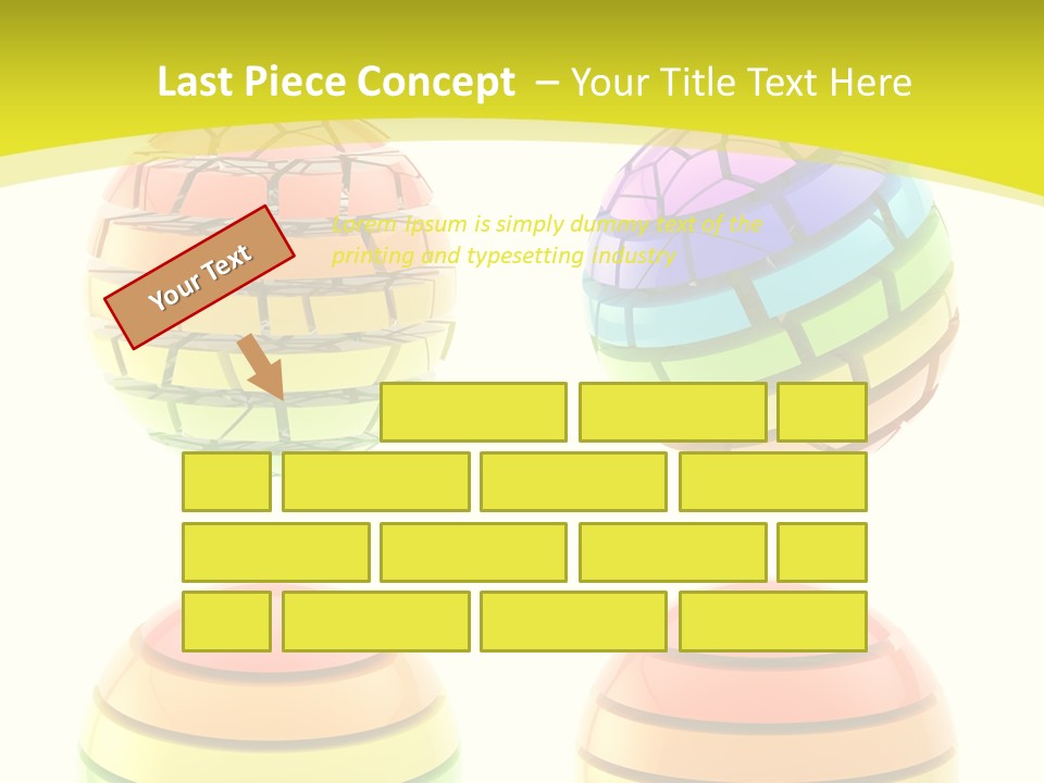 Psychology Segments Levels PowerPoint Template