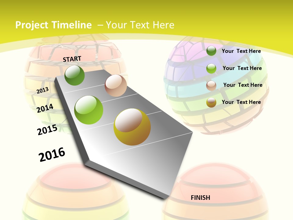Psychology Segments Levels PowerPoint Template