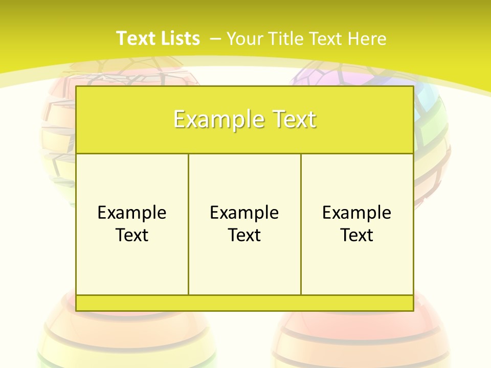 Psychology Segments Levels PowerPoint Template