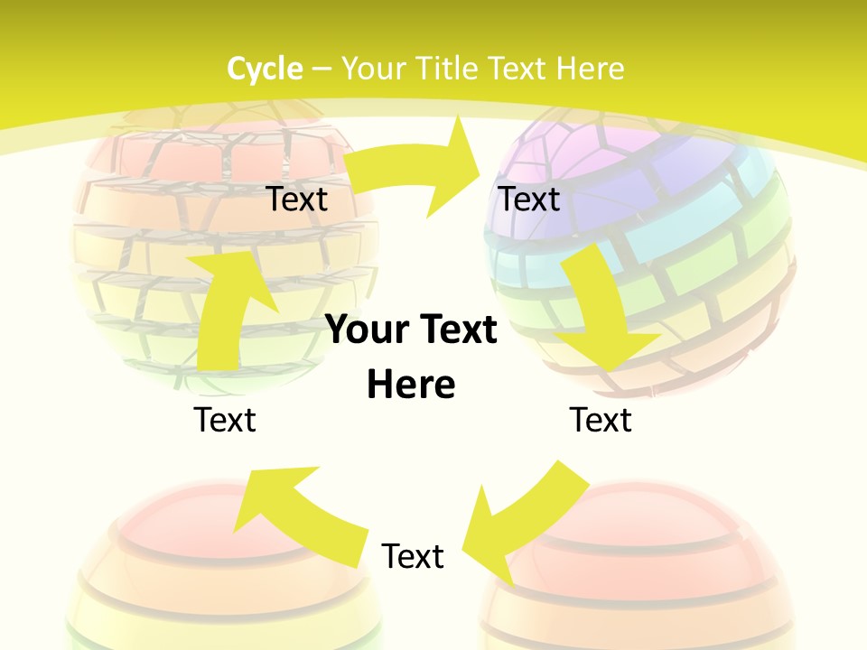Psychology Segments Levels PowerPoint Template