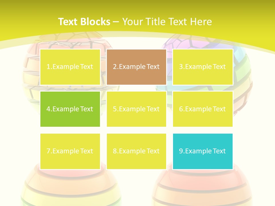 Psychology Segments Levels PowerPoint Template