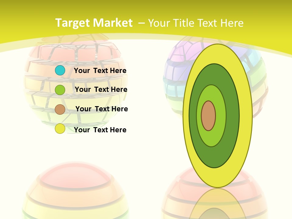 Psychology Segments Levels PowerPoint Template