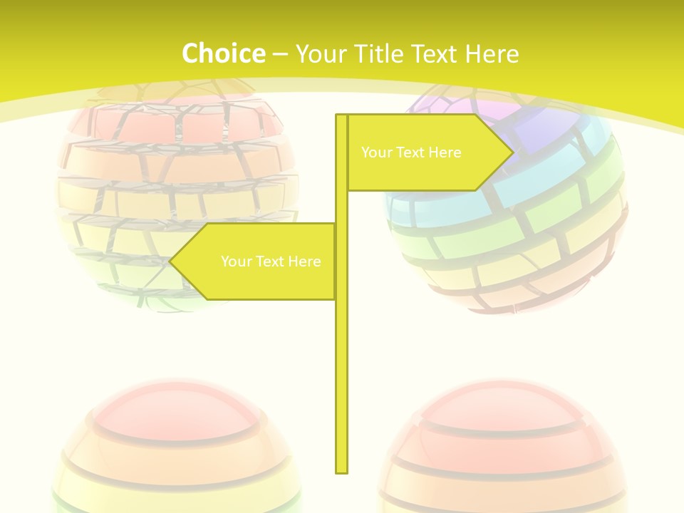 Psychology Segments Levels PowerPoint Template