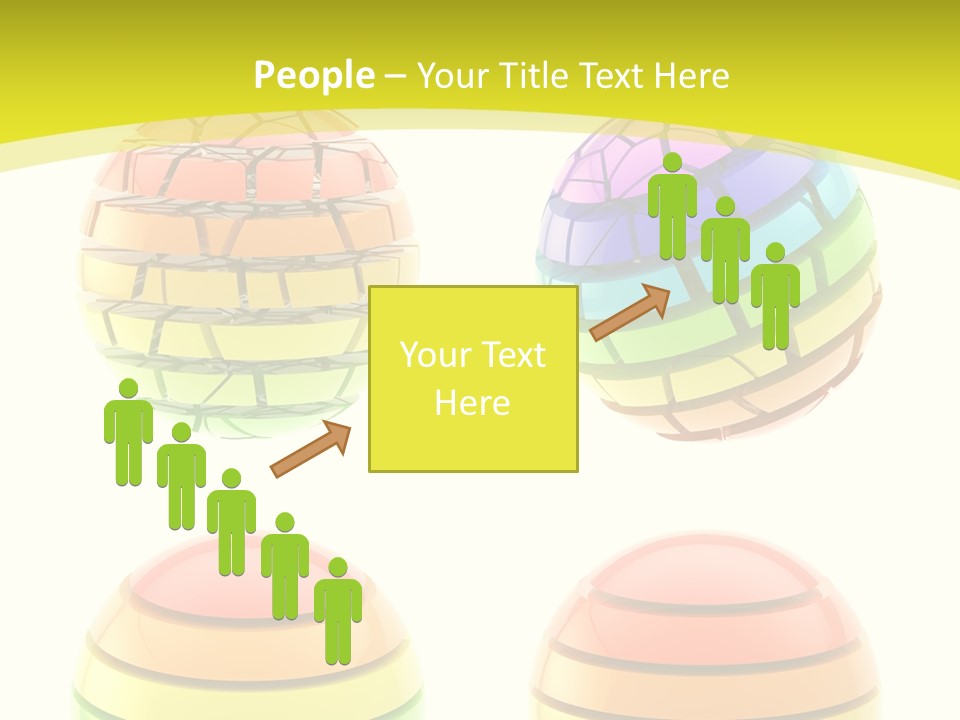 Psychology Segments Levels PowerPoint Template