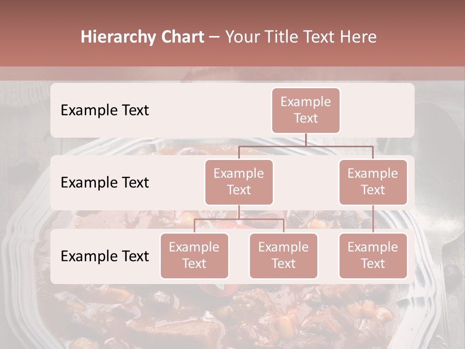 Plate Meal Serving PowerPoint Template