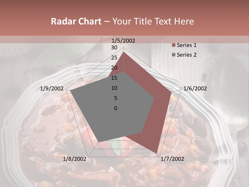 Plate Meal Serving PowerPoint Template