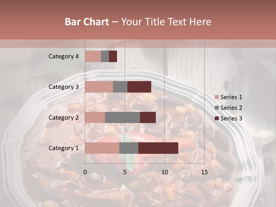 Plate Meal Serving PowerPoint Template