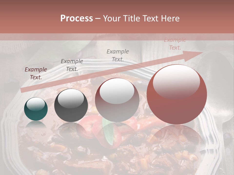 Plate Meal Serving PowerPoint Template
