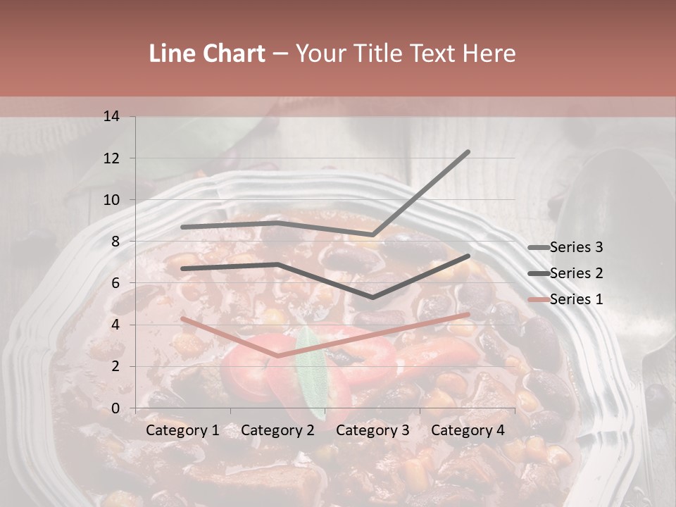 Plate Meal Serving PowerPoint Template