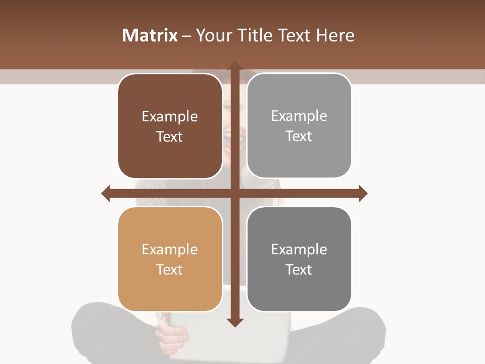 Internet Laptop Background PowerPoint Template