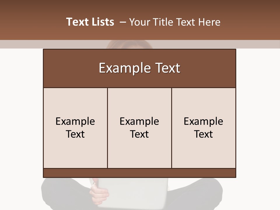 Internet Laptop Background PowerPoint Template