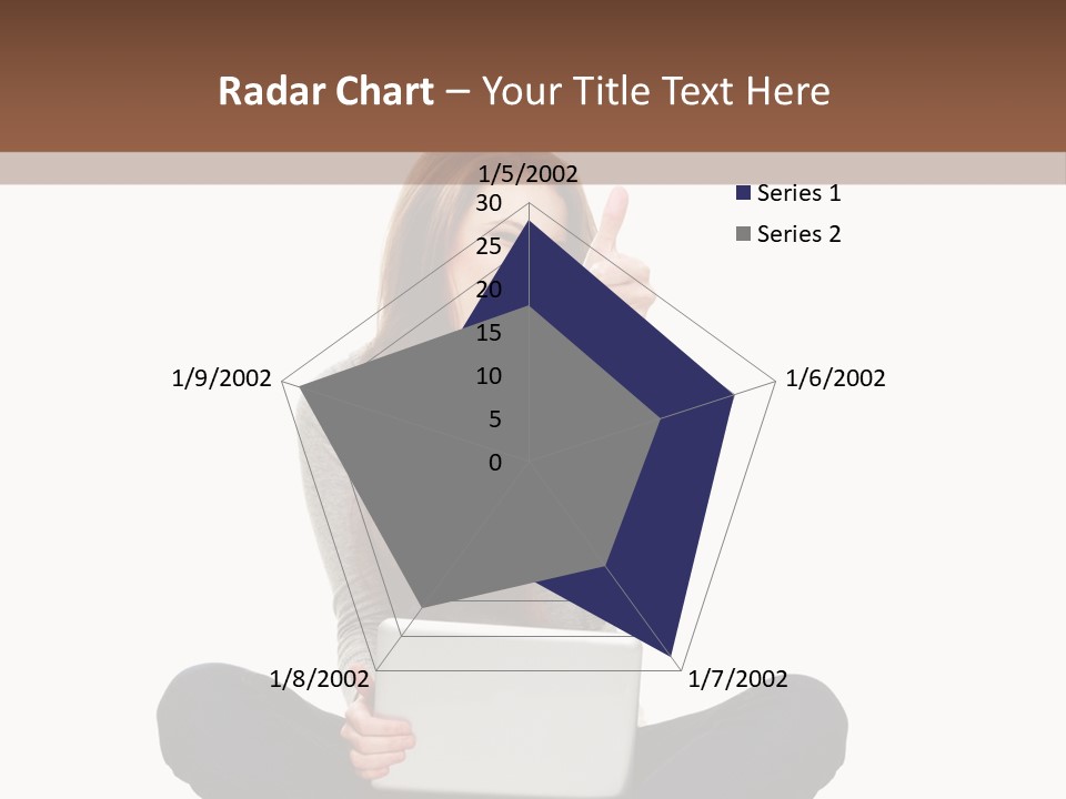 Internet Laptop Background PowerPoint Template