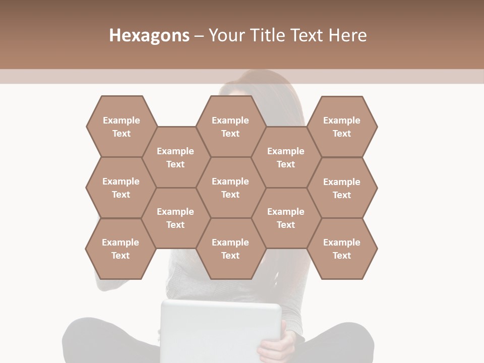 Laptop Browsing Thumbs PowerPoint Template