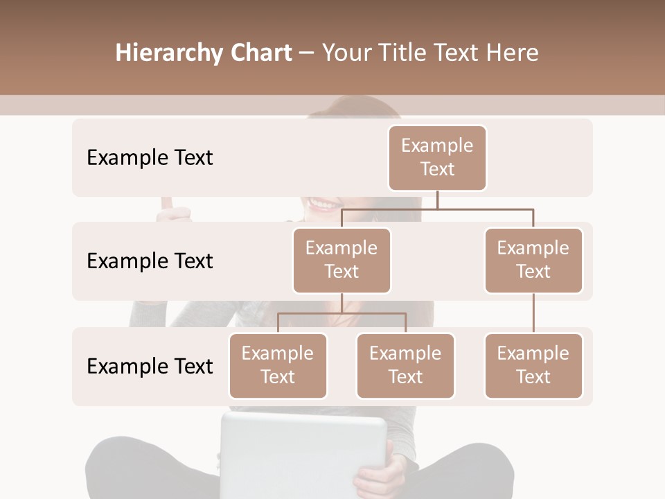 Laptop Browsing Thumbs PowerPoint Template