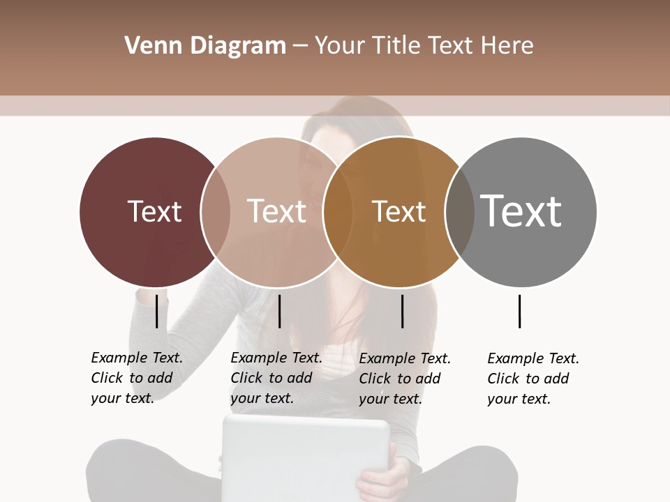 Laptop Browsing Thumbs PowerPoint Template