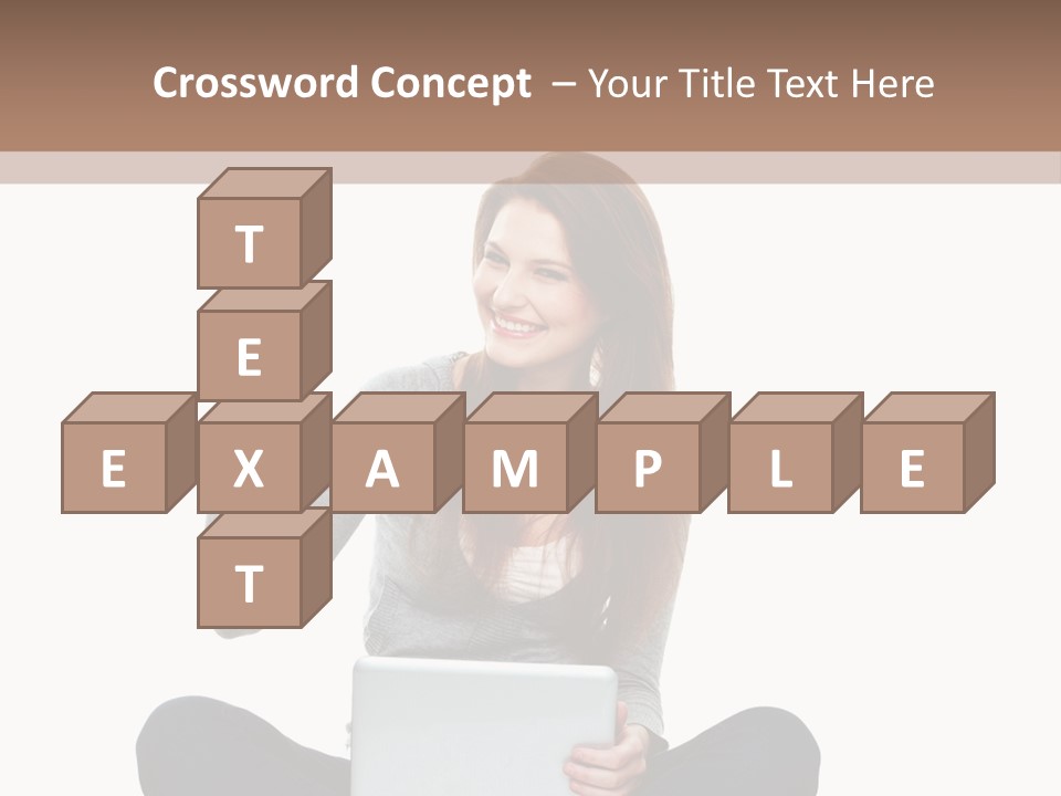 Laptop Browsing Thumbs PowerPoint Template