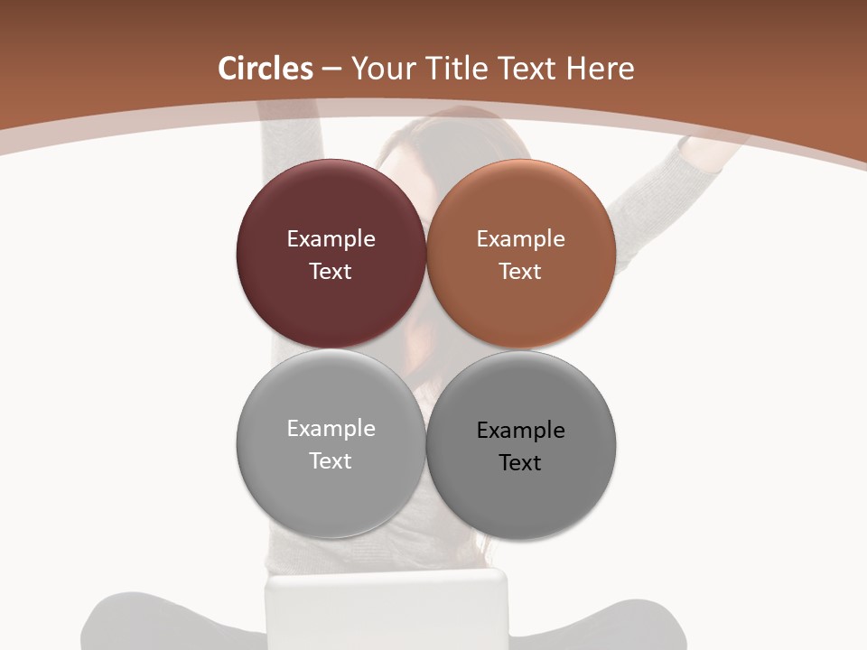 Celebration Cheerful Person PowerPoint Template