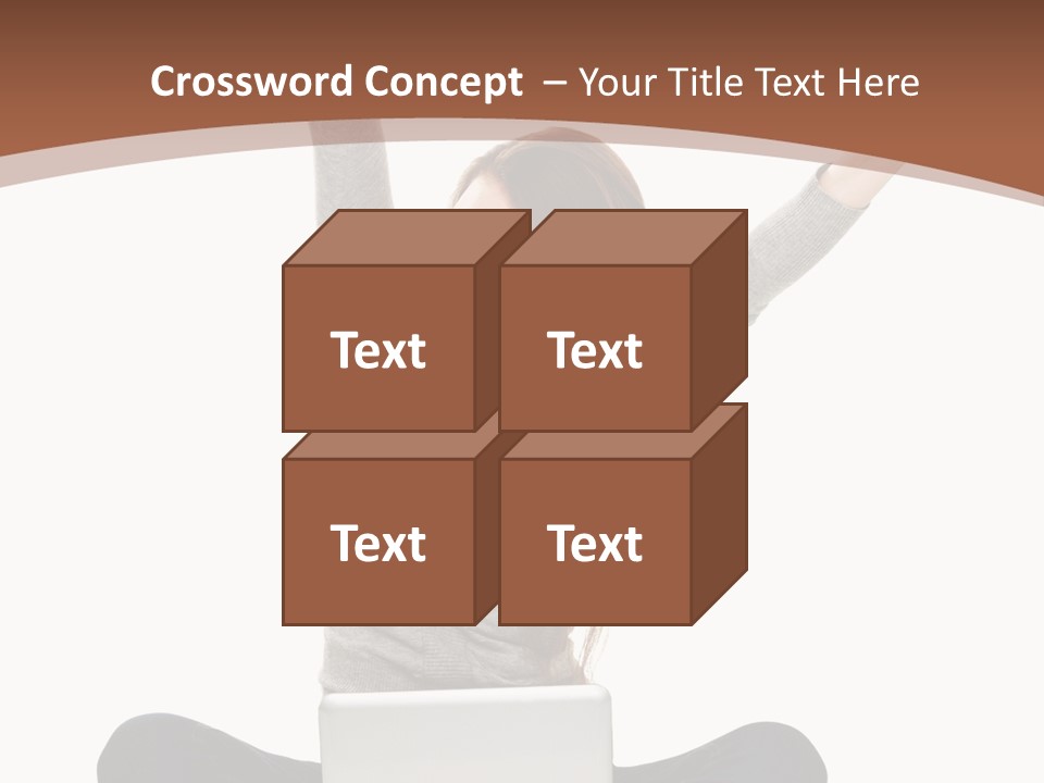 Celebration Cheerful Person PowerPoint Template