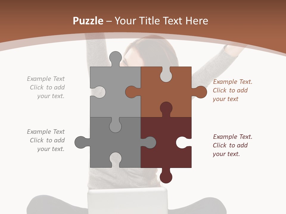 Celebration Cheerful Person PowerPoint Template