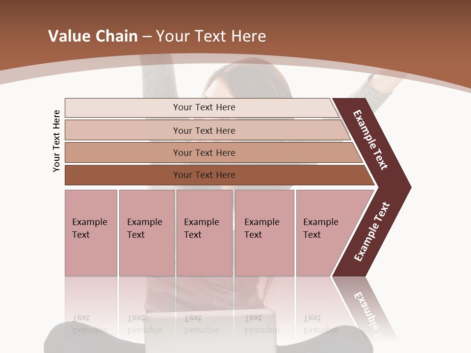 Celebration Cheerful Person PowerPoint Template