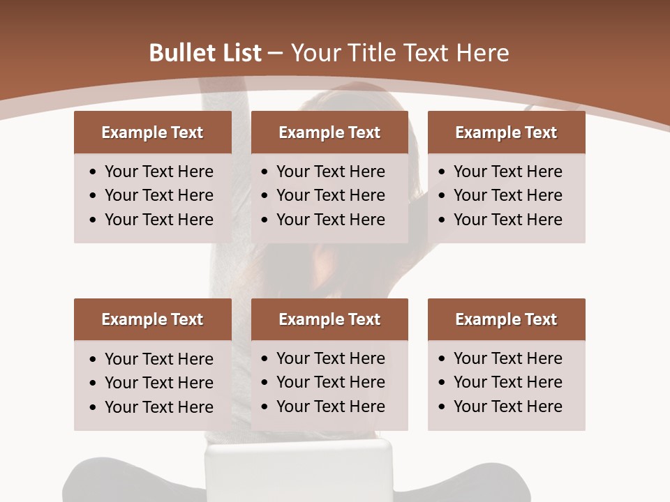 Celebration Cheerful Person PowerPoint Template