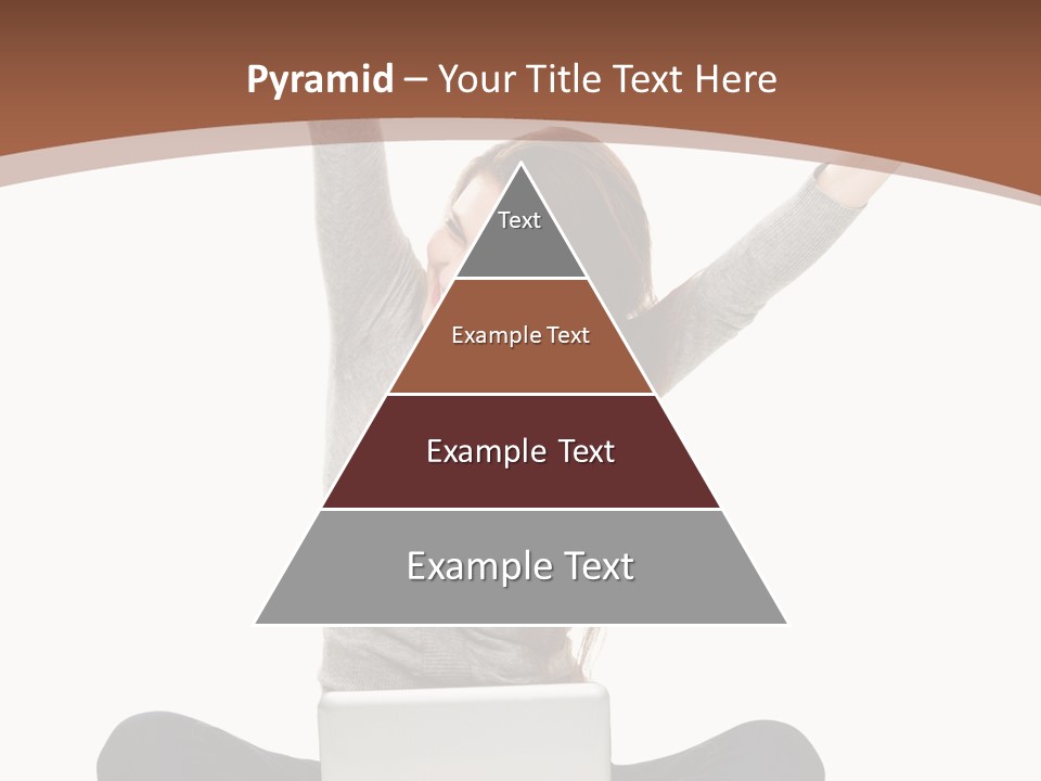 Celebration Cheerful Person PowerPoint Template