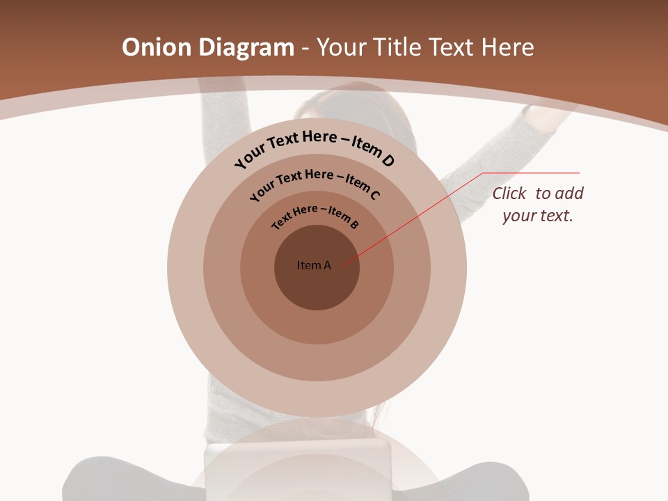 Celebration Cheerful Person PowerPoint Template