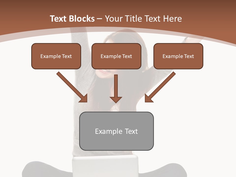 Celebration Cheerful Person PowerPoint Template