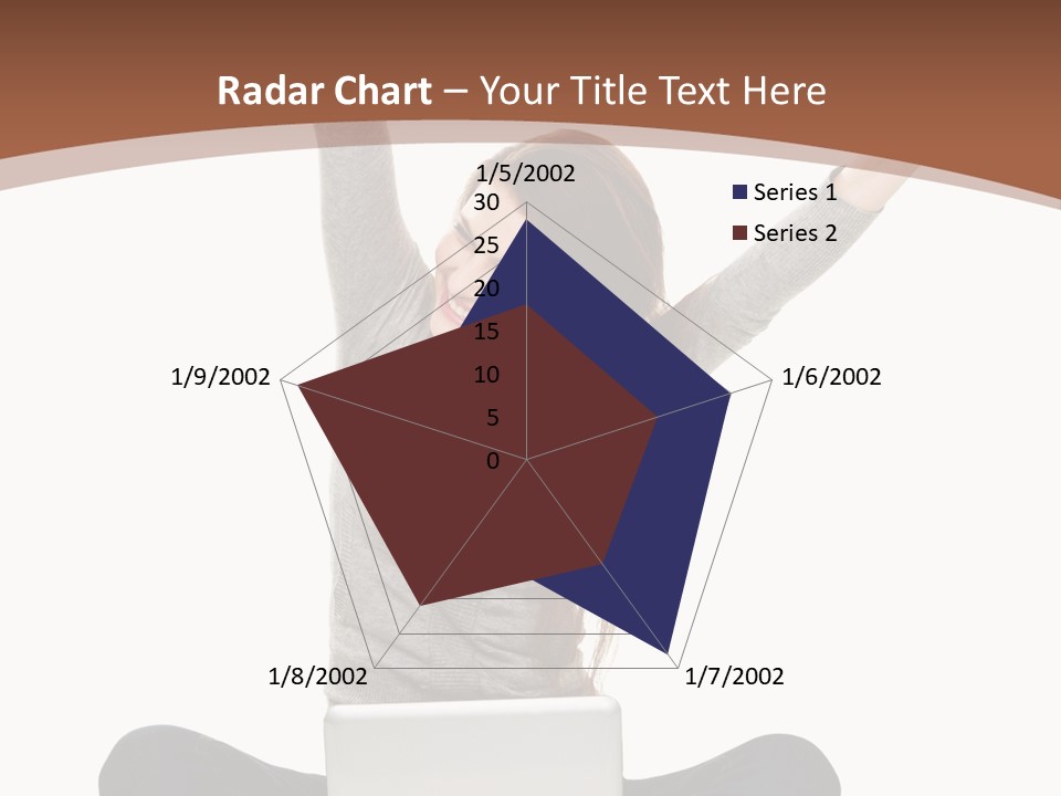 Celebration Cheerful Person PowerPoint Template