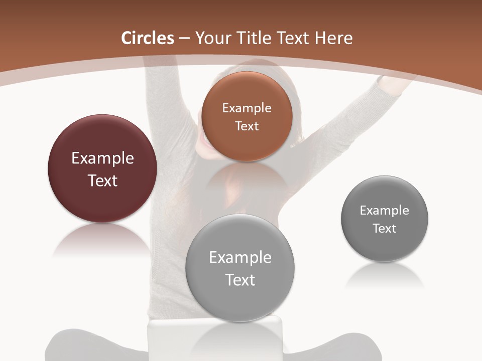 Celebration Cheerful Person PowerPoint Template