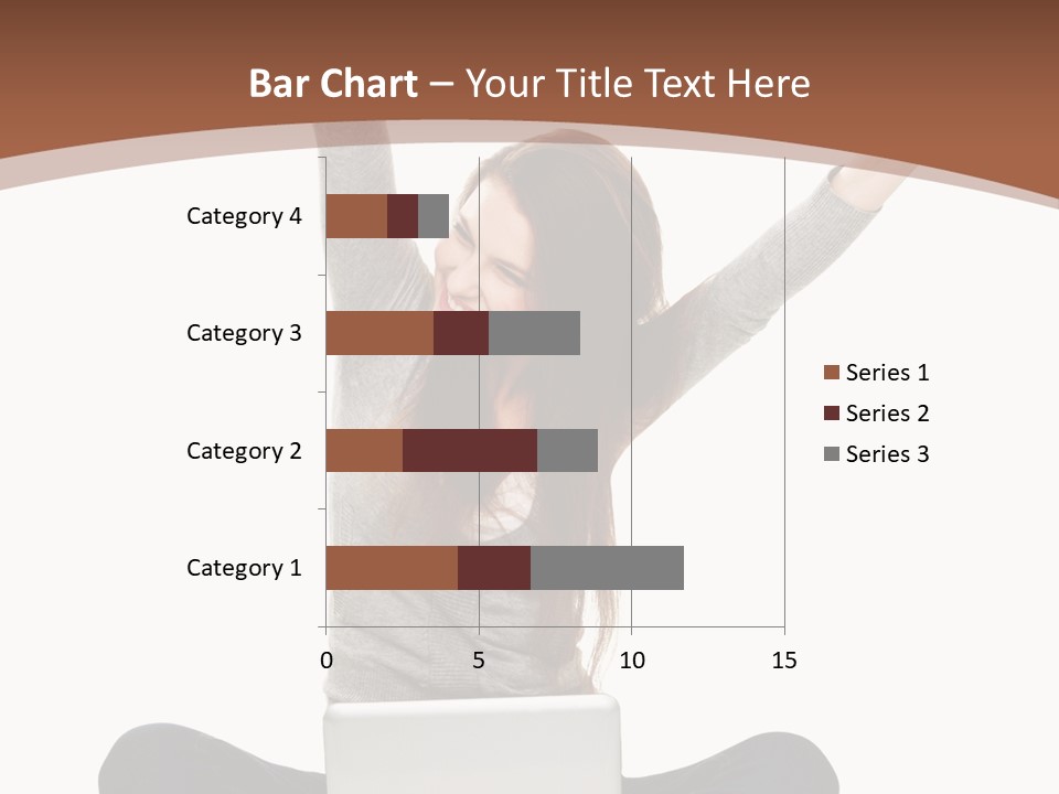 Celebration Cheerful Person PowerPoint Template