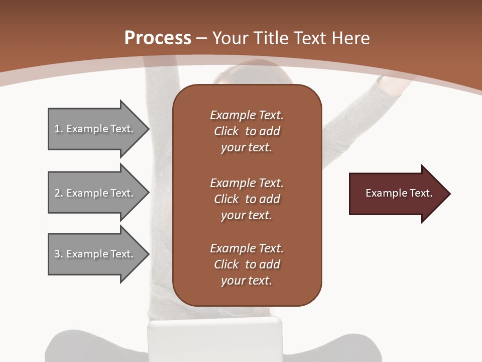 Celebration Cheerful Person PowerPoint Template